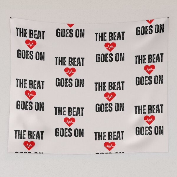 Item preview, The beat goes on,heart attack survivor designed and sold by erozzz.