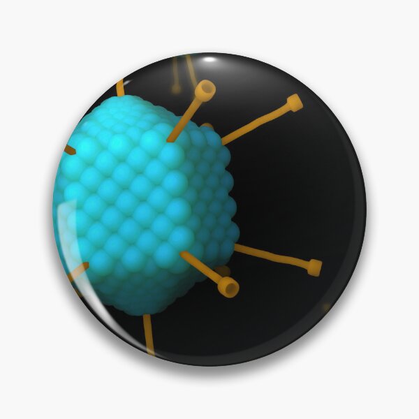 Item preview, STK701566H-Adenovirus on black background. designed and sold by StocktrekImages.