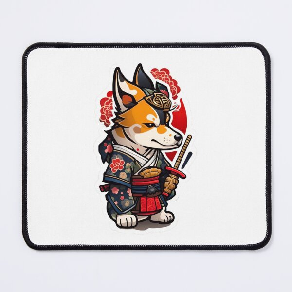 Item preview, Cute Japan samurai dog designed and sold by KorArtStudio.