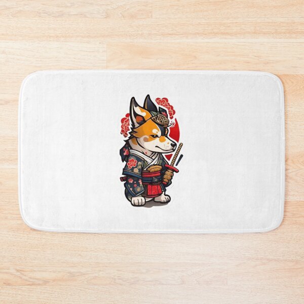Item preview, Cute Japan samurai dog designed and sold by KorArtStudio.
