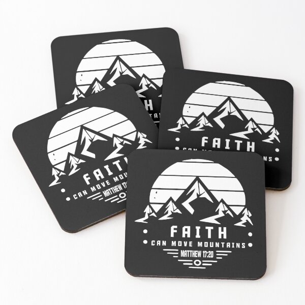Item preview, Faith can move mountains designed and sold by ChurchMerch316.