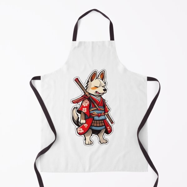 Item preview, Cool Japan samurai dog designed and sold by KorArtStudio.
