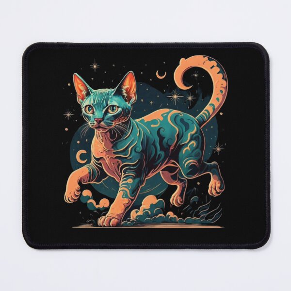 Item preview, Devon Rex Cat designed and sold by box-artshop.