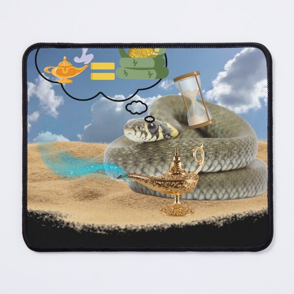 Item preview, snake with the lamp designed and sold by unicreationx.