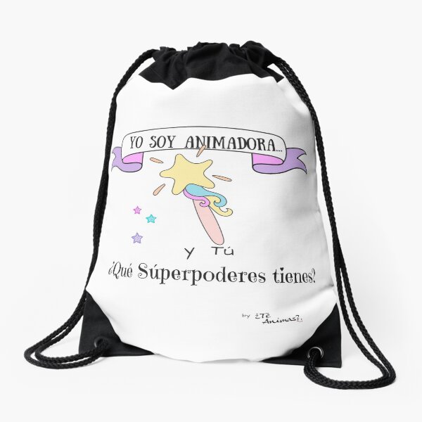 Para Animadoras Súper Poderosas Mochila saco