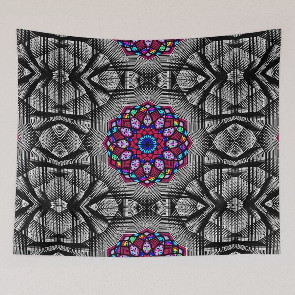 Item preview, manji mandala color designed and sold by silvercordchop.