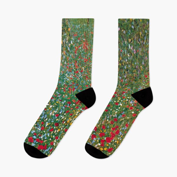 Item preview, Gustav Klimt's Mohnfeld (1907) designed and sold by BossyCatHome.