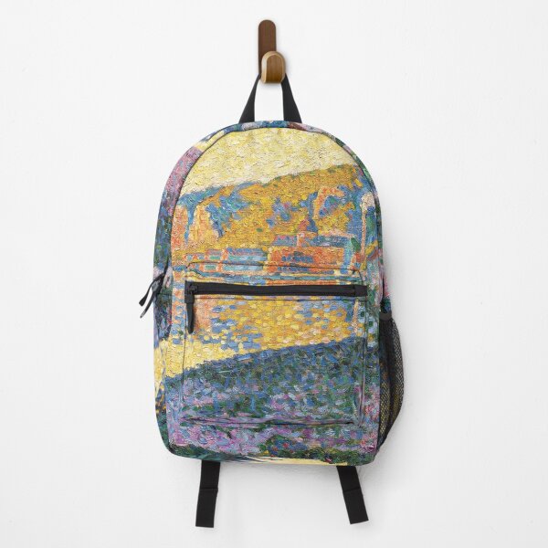Item preview, HD. Les Andelys, sunset, Opus 135, by Paul Signac designed and sold by MINDTHECHERRY.