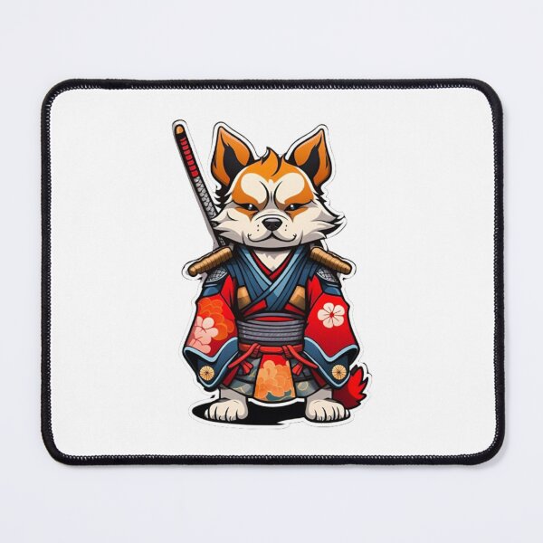 Item preview, Cute Japan samurai puppy dog designed and sold by KorArtStudio.