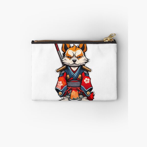 Item preview, Cute Japan samurai puppy dog designed and sold by KorArtStudio.