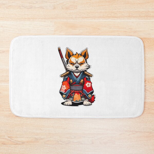 Item preview, Cute Japan samurai puppy dog designed and sold by KorArtStudio.