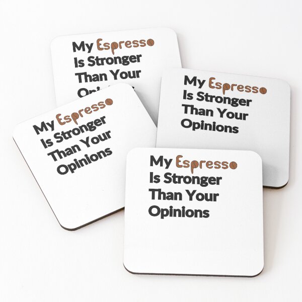 Item preview, Espresso Funny Quote designed and sold by salovece.