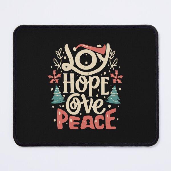 Item preview, Joy Hope Love Peace Red Buffalo Plaid Christmas Mom Women T-Shirts designed and sold by MizoX7.