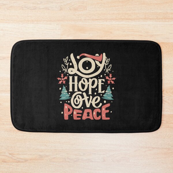 Item preview, Joy Hope Love Peace Red Buffalo Plaid Christmas Mom Women T-Shirts designed and sold by MizoX7.