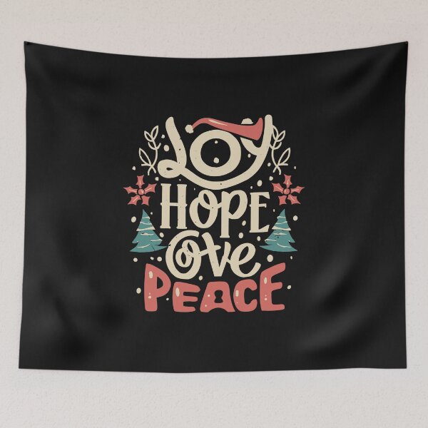 Item preview, Joy Hope Love Peace Red Buffalo Plaid Christmas Mom Women T-Shirts designed and sold by MizoX7.