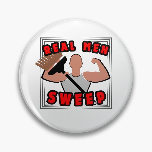 Item preview, Real Men Sweep designed and sold by SimpleP.