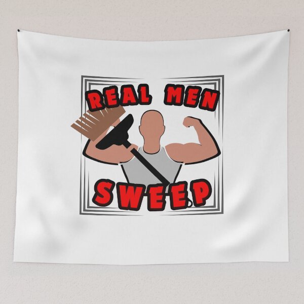 Item preview, Real Men Sweep designed and sold by SimpleP.