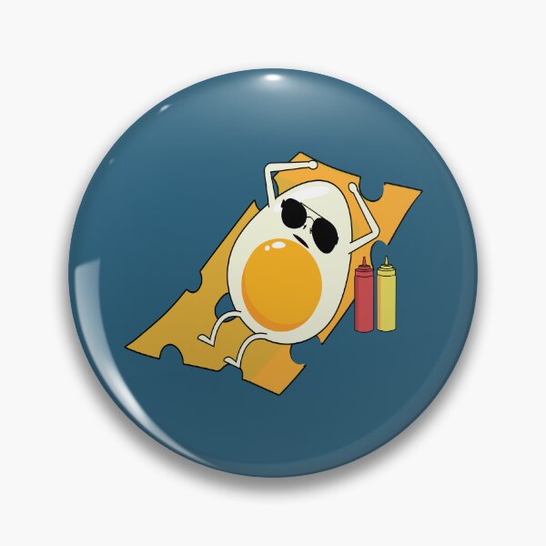 Item preview, Funny egg sleeping on a cheese slice designed and sold by Donutlovers.