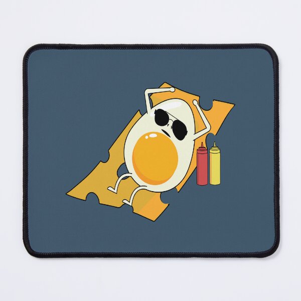 Item preview, Funny egg sleeping on a cheese slice designed and sold by Donutlovers.