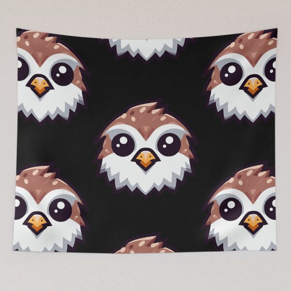 Item preview, Hawk Portrait designed and sold by ArtfulWeave.