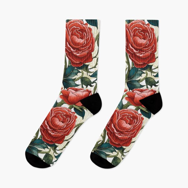 Item preview, Red Rose Botanical designed and sold by ImPlyDesign.