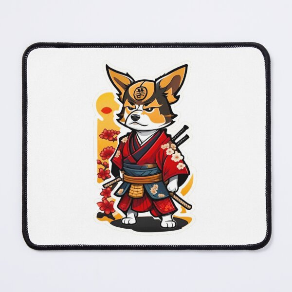 Item preview, Japan samurai katana dog designed and sold by KorArtStudio.