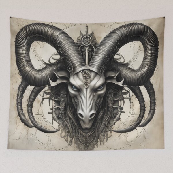 Item preview, Zodiac sign Capricorn designed and sold by Graphqueen.