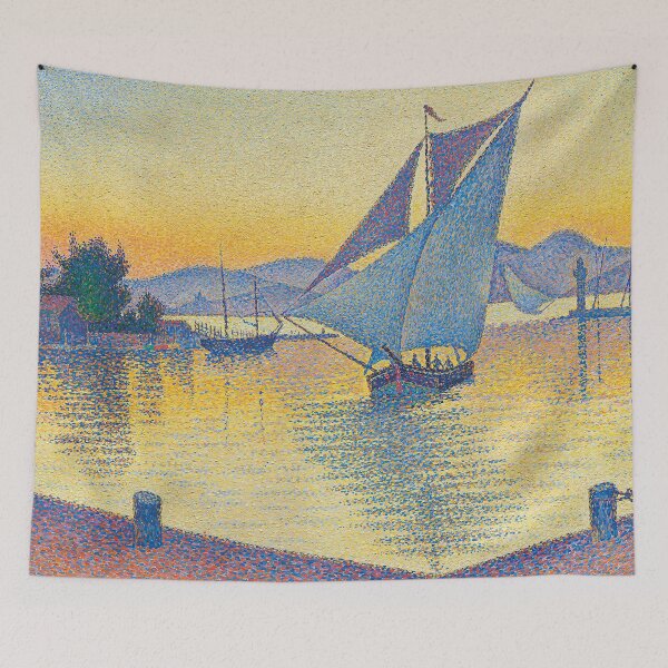Item preview, HD. Harbor at Sunset by Paul Signac designed and sold by MINDTHECHERRY.