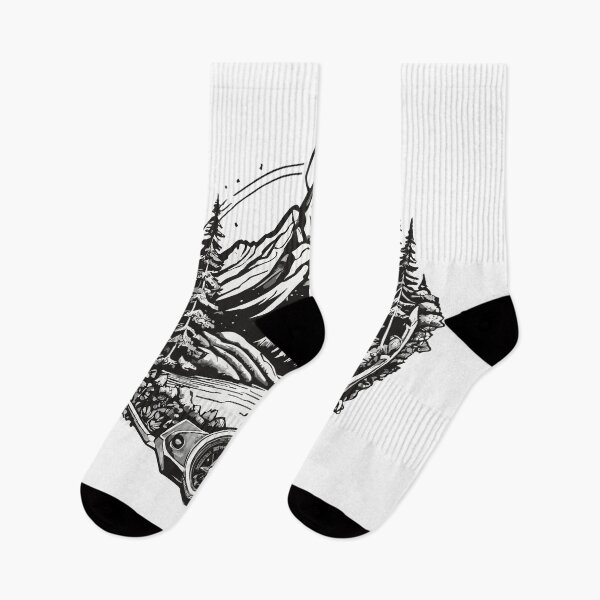 Item preview, Mountain and compass designed and sold by pictoartcrew.