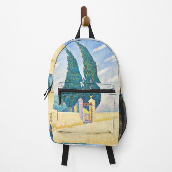 Item preview, HD. Two Cypresses, by Paul Signac designed and sold by MINDTHECHERRY.