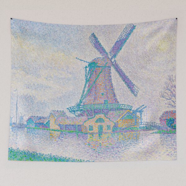 Item preview, HD. Moulin d'Edam, by Paul Signac  designed and sold by MINDTHECHERRY.