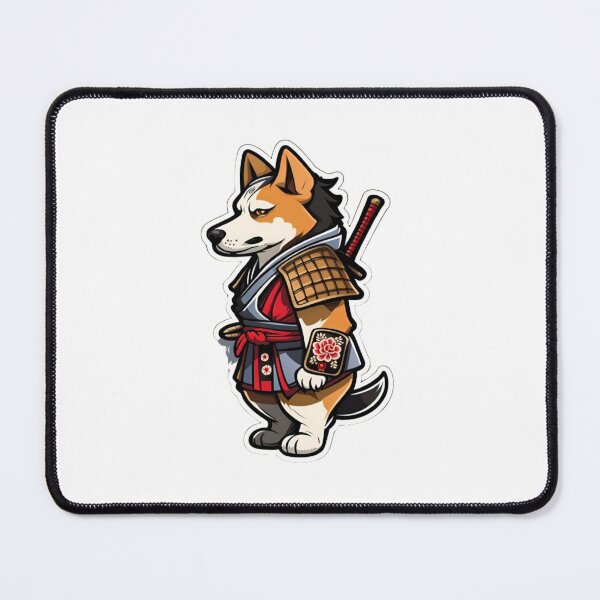 Item preview, Cool Japan samurai katana dog designed and sold by KorArtStudio.