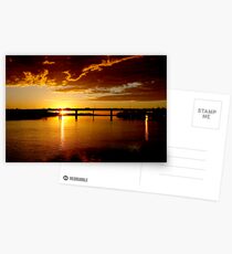 Maroochy River Bridge Sunrise, Sunshine Coast Postcards