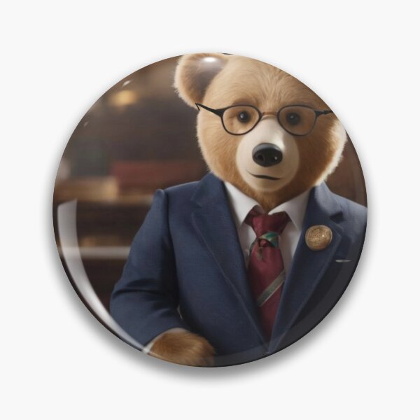 Item preview, Mayor bear at work designed and sold by Fundigitalart.