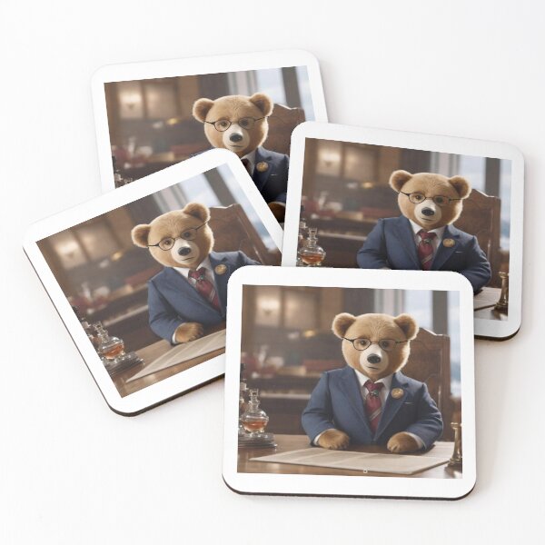 Item preview, Mayor bear at work designed and sold by Fundigitalart.