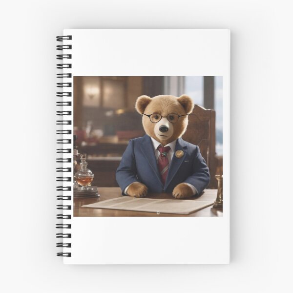 Item preview, Mayor bear at work designed and sold by Fundigitalart.