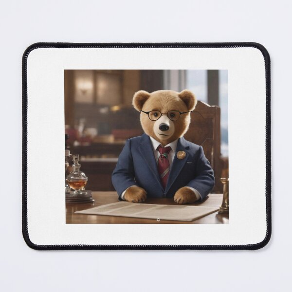 Item preview, Mayor bear at work designed and sold by Fundigitalart.