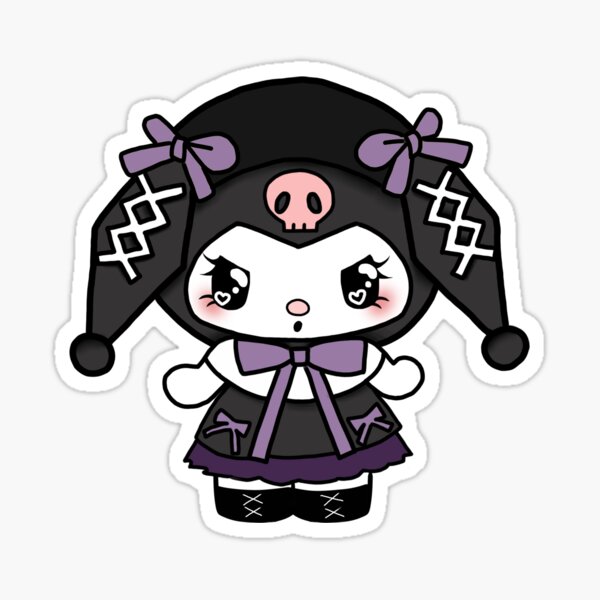 Kuromi Tea Time Sticker for Sale by Alyssa Slusher