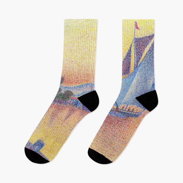 Item preview, HD. Harbor in the sunset, by Paul Signac  designed and sold by MINDTHECHERRY.