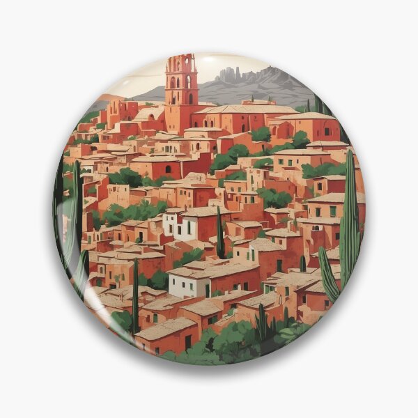 Item preview, San Miguel De Allende México Vintage Poster Turismo designed and sold by TravelersGems.