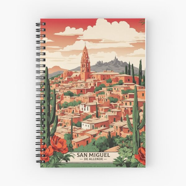 Item preview, San Miguel De Allende Mexico Vintage Poster Tourism designed and sold by TravelersGems.