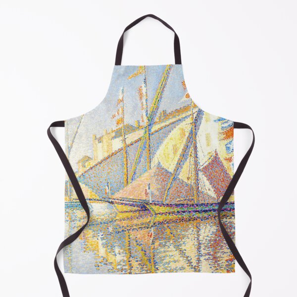 Item preview, HD. Sailing boats at the port of Saint Tropez, by Paul Signac designed and sold by MINDTHECHERRY.