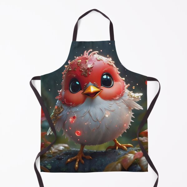 Aperçu de l'œuvre Whimsical Baby Chibi Bird créée et vendue par TheArtOfPat.