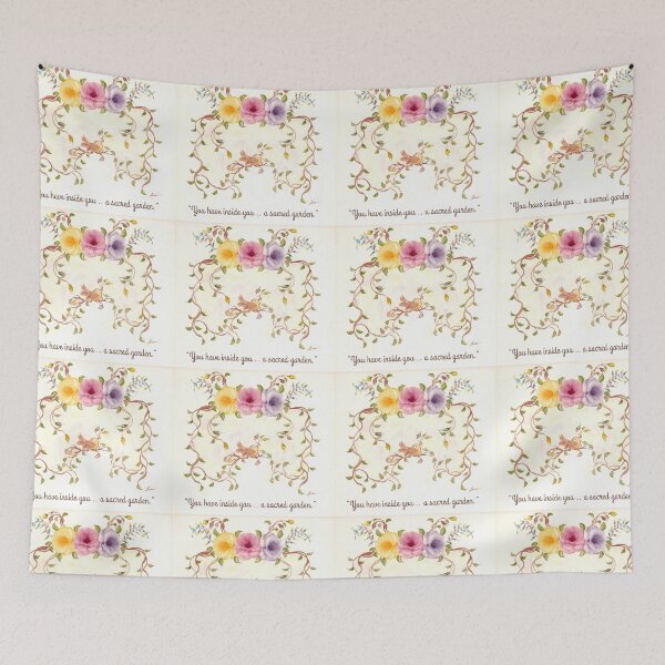 Item preview, "You Have Inside You..A Sacred Garden."lissi designed and sold by lissi kaplan.