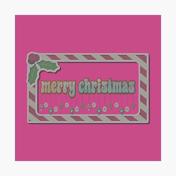 Item preview, Merry christmas emboss designed and sold by ManikRaja.