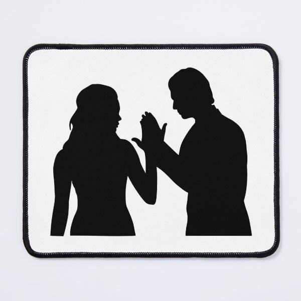 Item preview, DAMON & ELENA DANCING SILHOUETTE  designed and sold by aiillustrations.