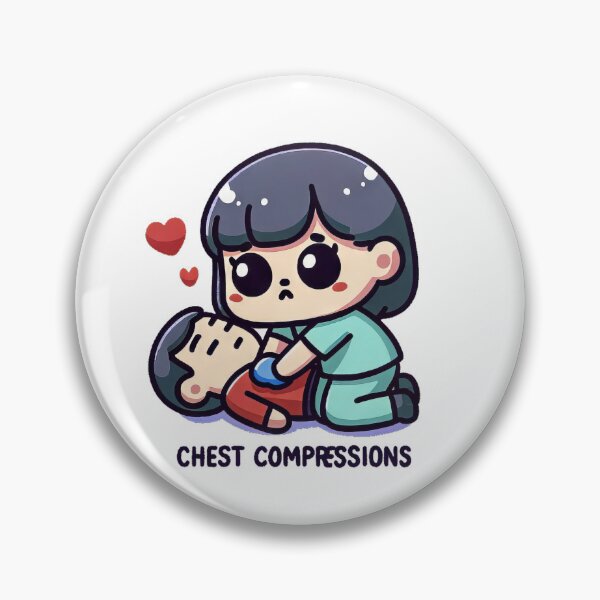 Item preview, Nurse Chest Compressions CPR designed and sold by ArtisticKevin.