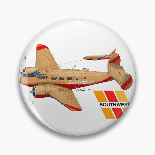Item preview, B18 Airplane South West  designed and sold by Michael Garber.