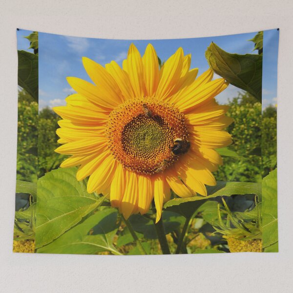 Item preview, Sunflower and Bees designed and sold by Ewa Miller.