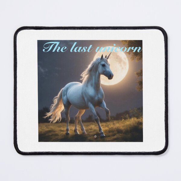 Item preview, The last unicorn poster fan art designed and sold by Fundigitalart.